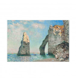 Glezna - Claude Monet – Cliffs at Étretat