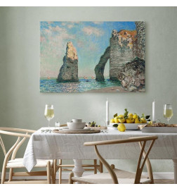 Paveikslas - Claude Monet – Cliffs at Étretat