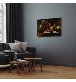 Schilderij - Caravaggio – Supper at Emmaus