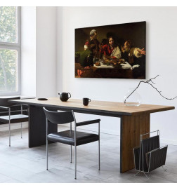 Leinwandbild - Caravaggio – Supper at Emmaus