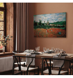 Seinapilt - Claude Monet – Poppy Field near Vétheuil