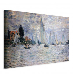 Taulu - Claude Monet - Sailboats, Regatta in Argenteuil