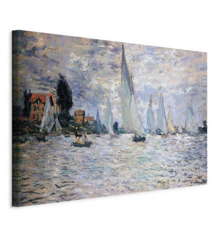 Cuadro - Claude Monet - Sailboats, Regatta in Argenteuil
