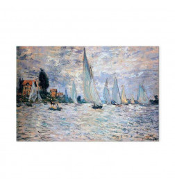 Glezna - Claude Monet - Sailboats, Regatta in Argenteuil