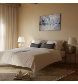 Cuadro - Claude Monet - Sailboats, Regatta in Argenteuil