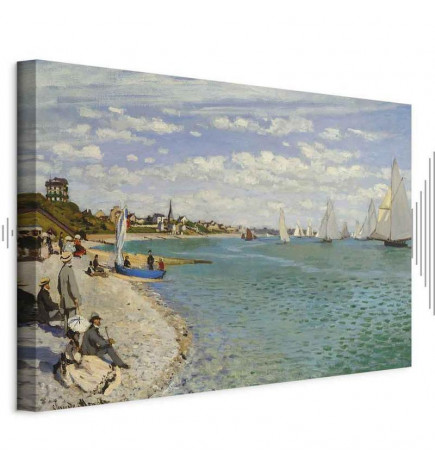 Cuadro - Claude Monet – Regatta at Sainte-Adresse