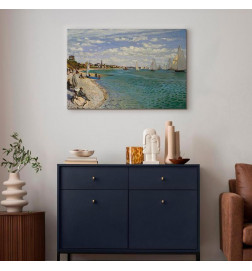 Canvas Print - Claude Monet – Regatta at Sainte-Adresse