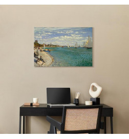 Canvas Print - Claude Monet – Regatta at Sainte-Adresse
