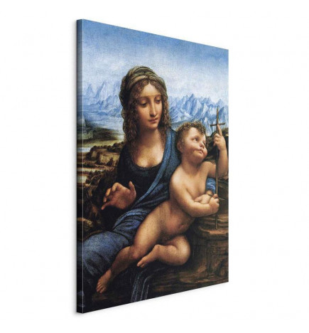 Tablou XXL - Leonardo da Vinci – Madonna of the Yarnwinder
