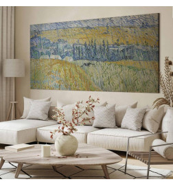 Tableau XXL - Vincent van Gogh – Auvers in the Rain