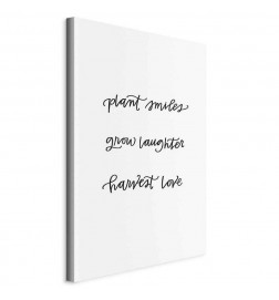 Seinapilt - Joy and Love (1 Part) Vertical