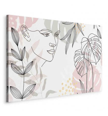 Canvas Print - The wildness of a woman