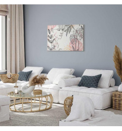 Canvas Print - The wildness of a woman