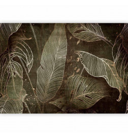 Carta da parati - In a labyrinth of leaves