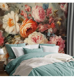 Wall Mural - The scent of garden flowers