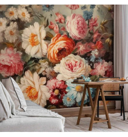 Wall Mural - The scent of garden flowers