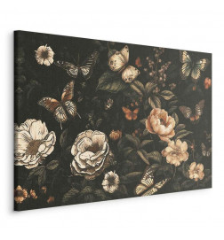 Canvas Print - Rustic garden