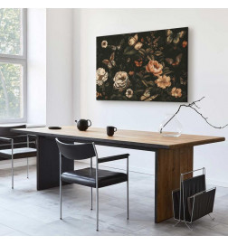 Canvas Print - Rustic garden