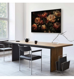 Canvas Print - Blooming tulips