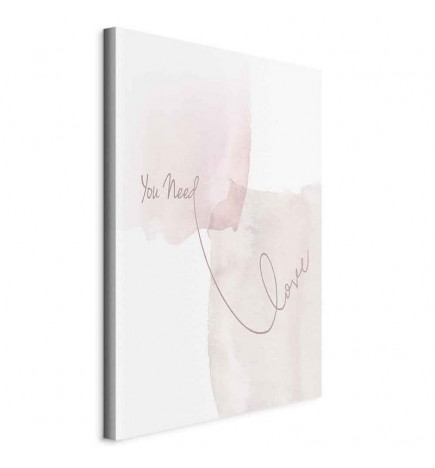 Canvas Print - You Need Love (1 Part) Vertical