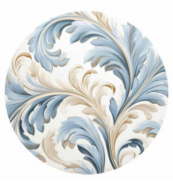 Fototapet rotund - Baroque vine in bright colours