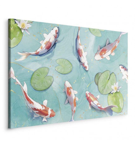 Canvas Print - Pond in Japan