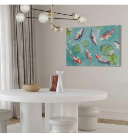 Canvas Print - Pond in Japan