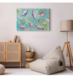 Canvas Print - Pond in Japan