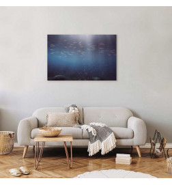 Schilderij - Fish in the depths