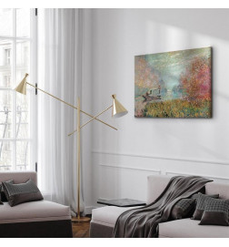 Paveikslas - Claude Monet – Boat on the Seine