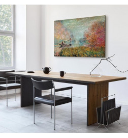 Quadro - Claude Monet – Boat on the Seine