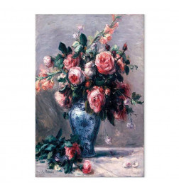 Paveikslas - Pierre-Auguste Renoir – Vase of Roses