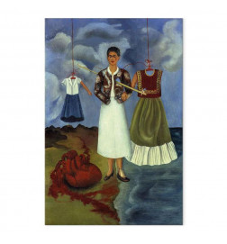 Schilderij - Frida Kahlo – Memory (The Heart)