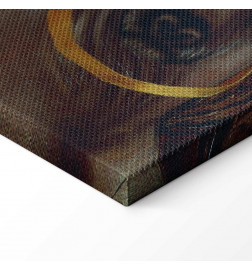 Quadro - Frida Kahlo – Self-Portrait with Changuito