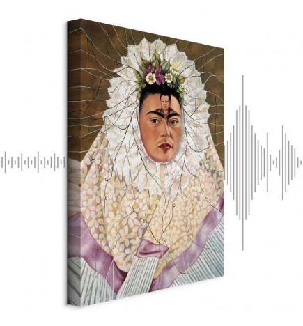 Leinwandbild - Frida Kahlo – Self-Portrait as a Tehuana (Diego on My Mind)