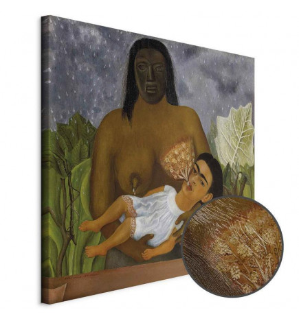 Leinwandbild - Frida Kahlo – My Nurse and I