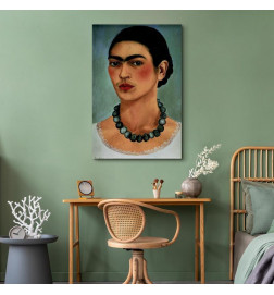 Taulu - Frida Kahlo – Self-Portrait with Beaded Necklace