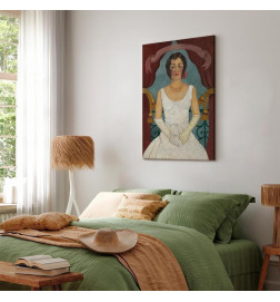Glezna - Frida Kahlo – Portrait of a Lady in White