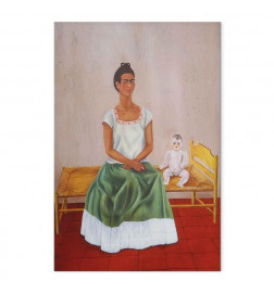 Paveikslas - Frida Kahlo – Me and My Doll