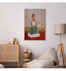 Leinwandbild - Frida Kahlo – Me and My Doll