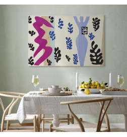 Leinwandbild - Henri Matisse – The Knife Thrower (from Jazz)