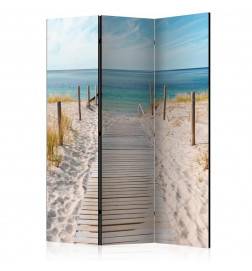 3-teiliges Paravent - Holiday at the Seaside [Room Dividers]