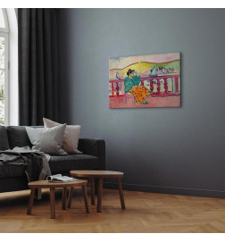 Tableau - Henri Matisse – Woman on the Terrace