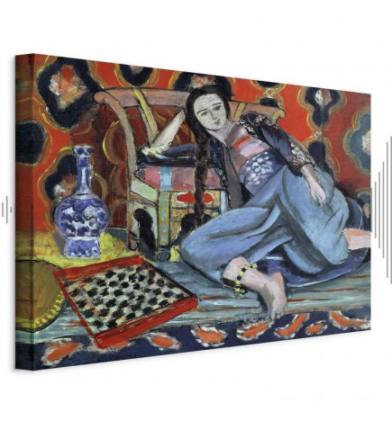 Schilderij - Henri Matisse – Odalisque with Turkish Chair
