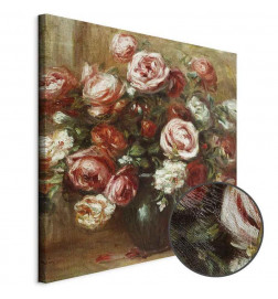 Glezna - Pierre-Auguste Renoir – Still Life with Roses