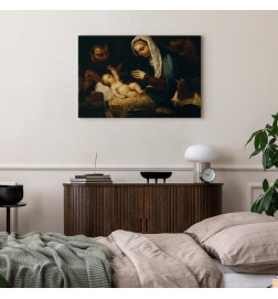 Glezna - Tintoretto – The Holy Family