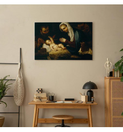 Leinwandbild - Tintoretto – The Holy Family