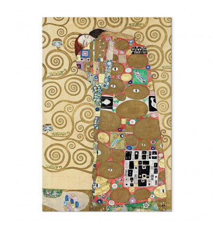 XXL izmēra attēls - Gustav Klimt – The Fulfilment