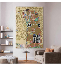Groot XXL schilderij - Gustav Klimt – The Fulfilment
