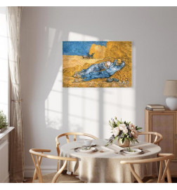 Canvas Print - Vincent van Gogh – Noon: Rest from Work